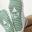 The Girl Next Door Grip Socks - White / Forest