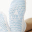 The Girl Next Door Grip Socks - White / Sky